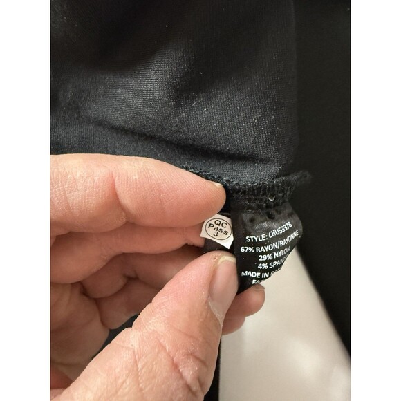 Jones New York Black Women’s Pants 2x Cropped Wide leg - Picture 16 of 16